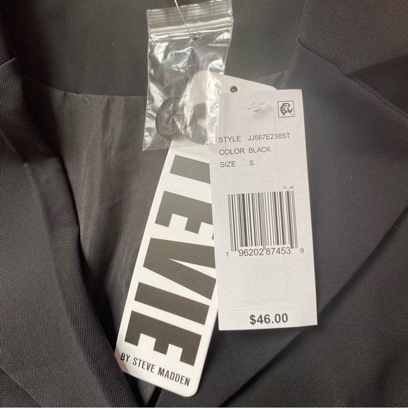 Brand NEW Stevie by Steve Madden Notched Collar Point Vest Many Available $46 - Picture 10 of 13